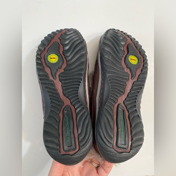 Jambu Iceland Jambu Graham Mule Burgundy women’s size 6 brand new slip on - Picture 13 of 14